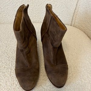 Rag & Bone Brown (Chestnut) Newbury Booties Leather Size 8 US.